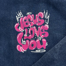 Load image into Gallery viewer, "JESUS LOVES YOU" HOODIE